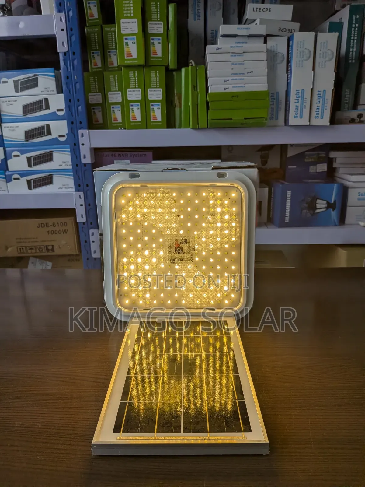 Ondoa Kero Ya Kukatika Umeme Na Solar Ceiling Light 60w Ya Ndani
