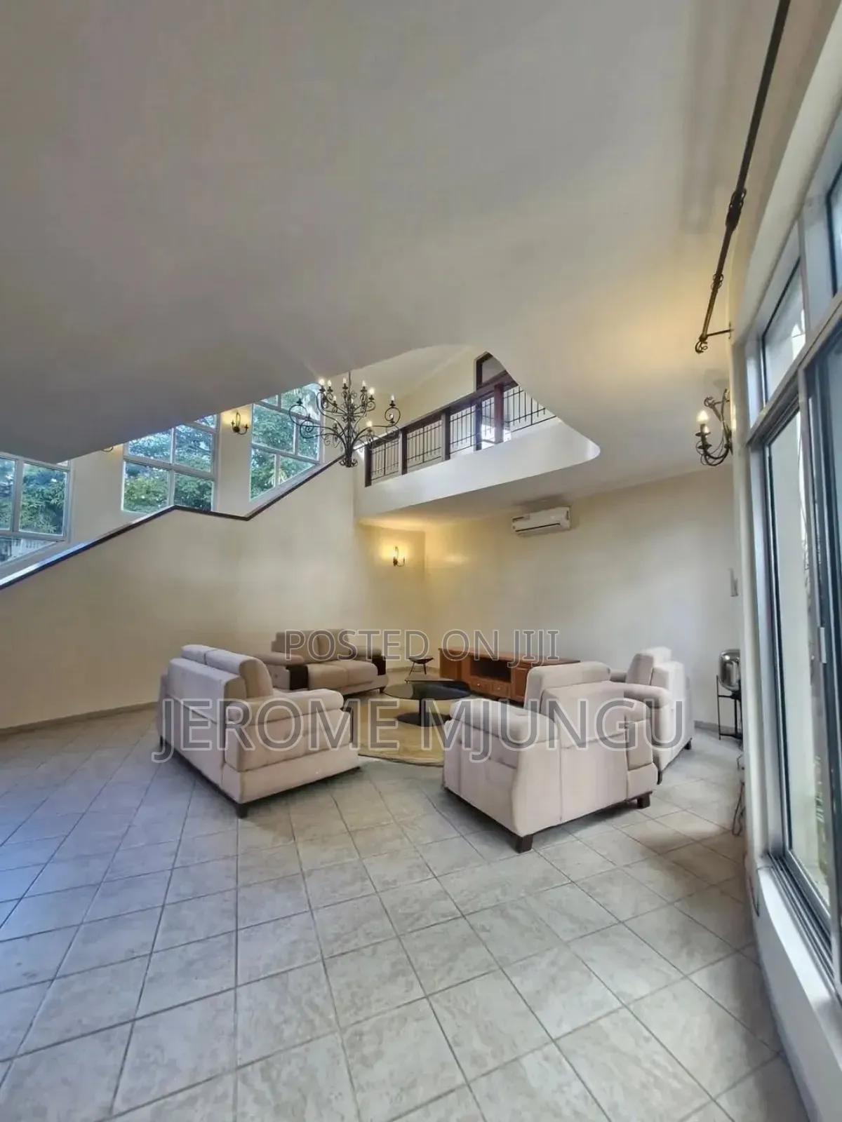 Furnished 3bdrm Villa in Mikocheni for rent