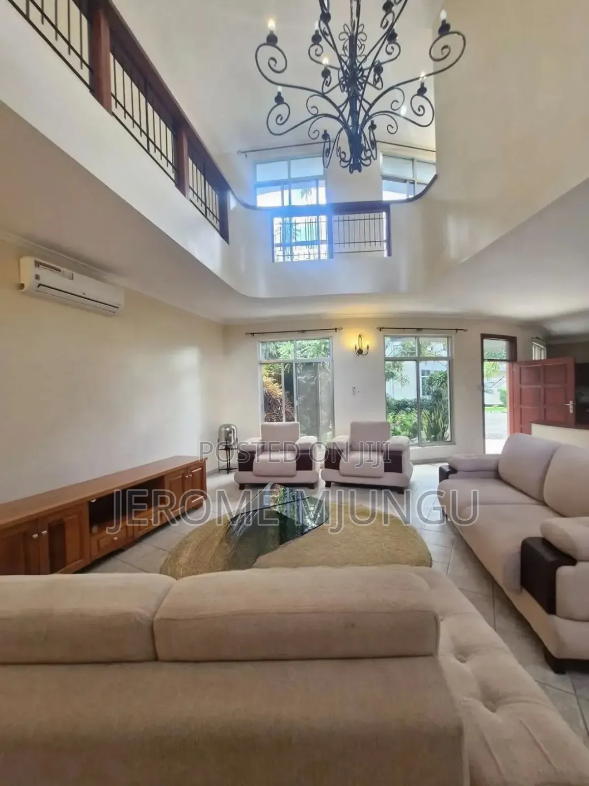 Furnished 3bdrm Villa in Mikocheni for rent