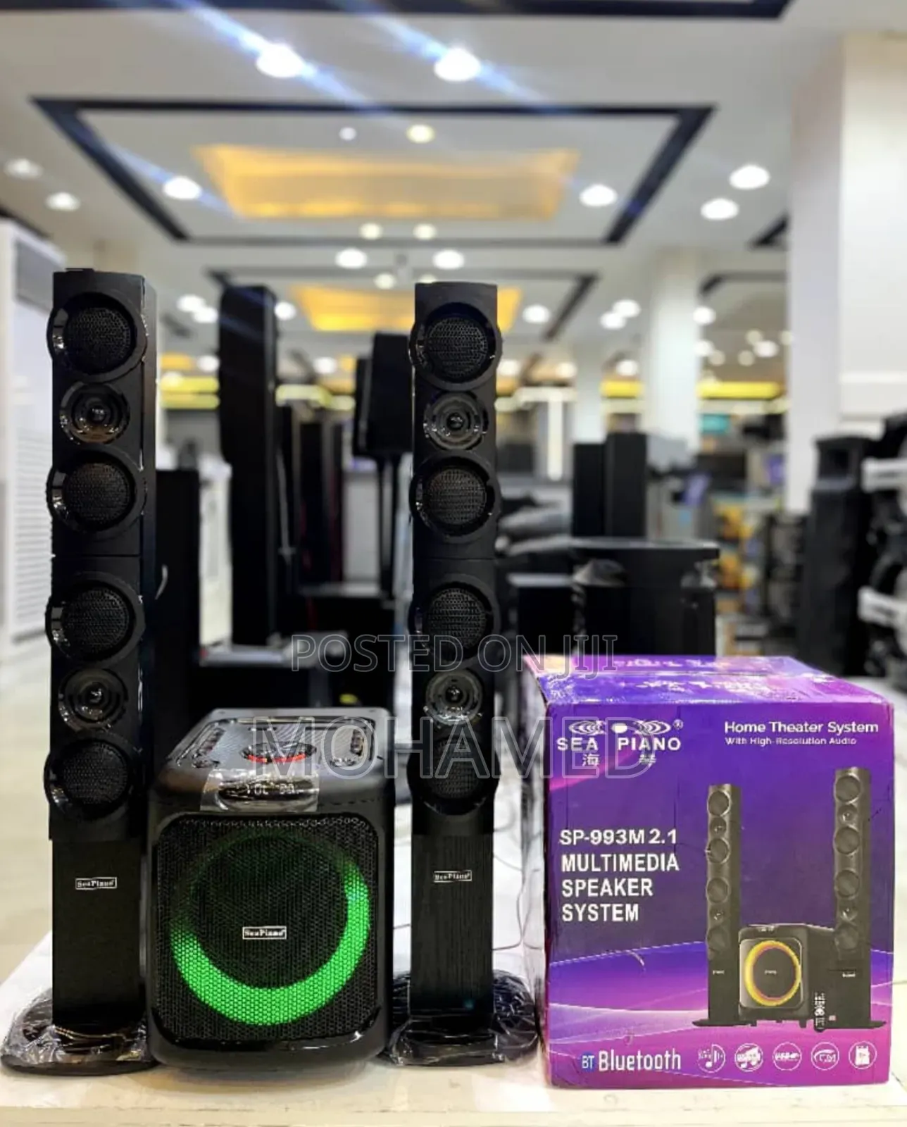 Seapiano Sp-993m 2.1 Speaker System 