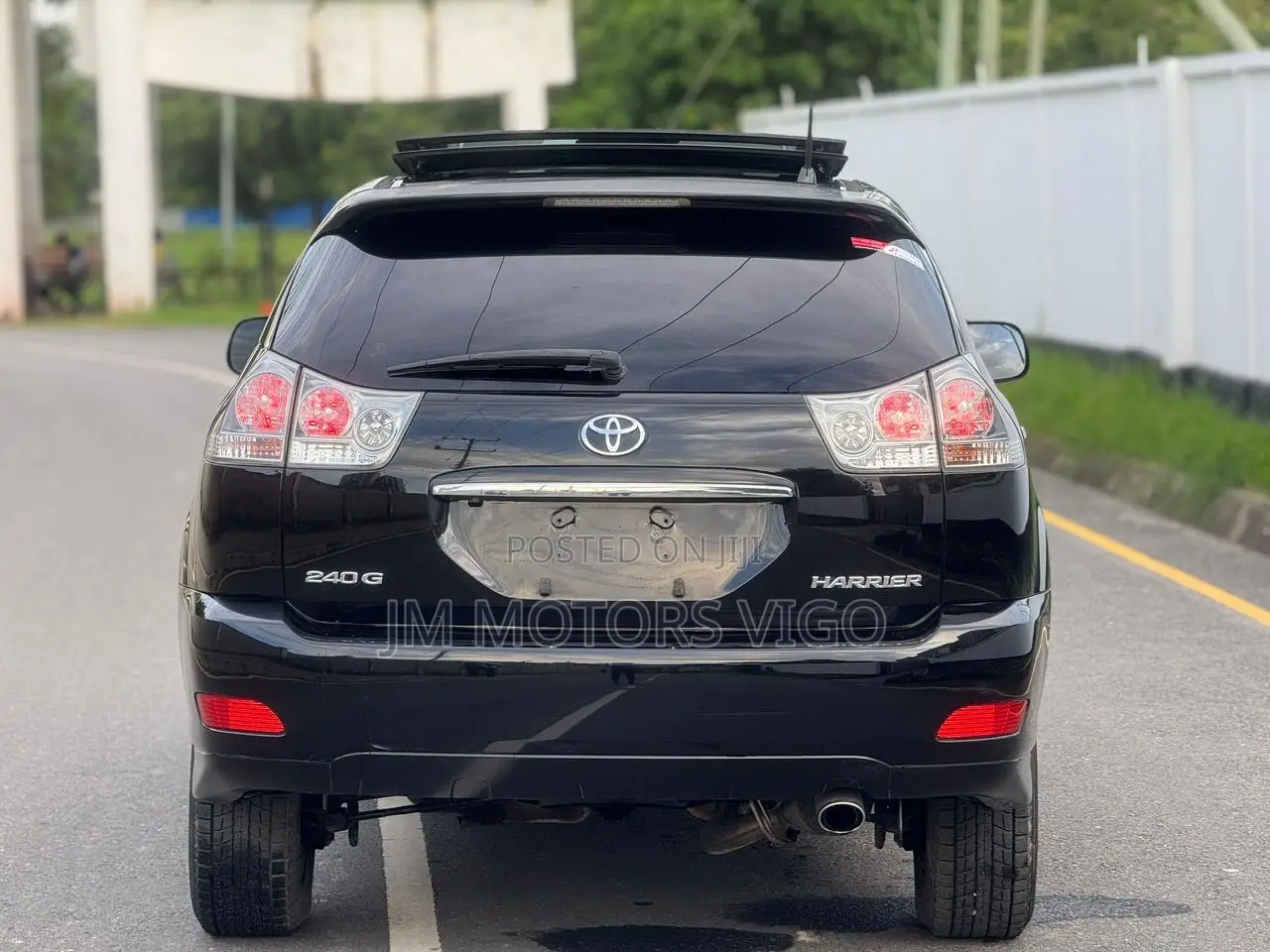 Toyota Harrier 2008 Black
