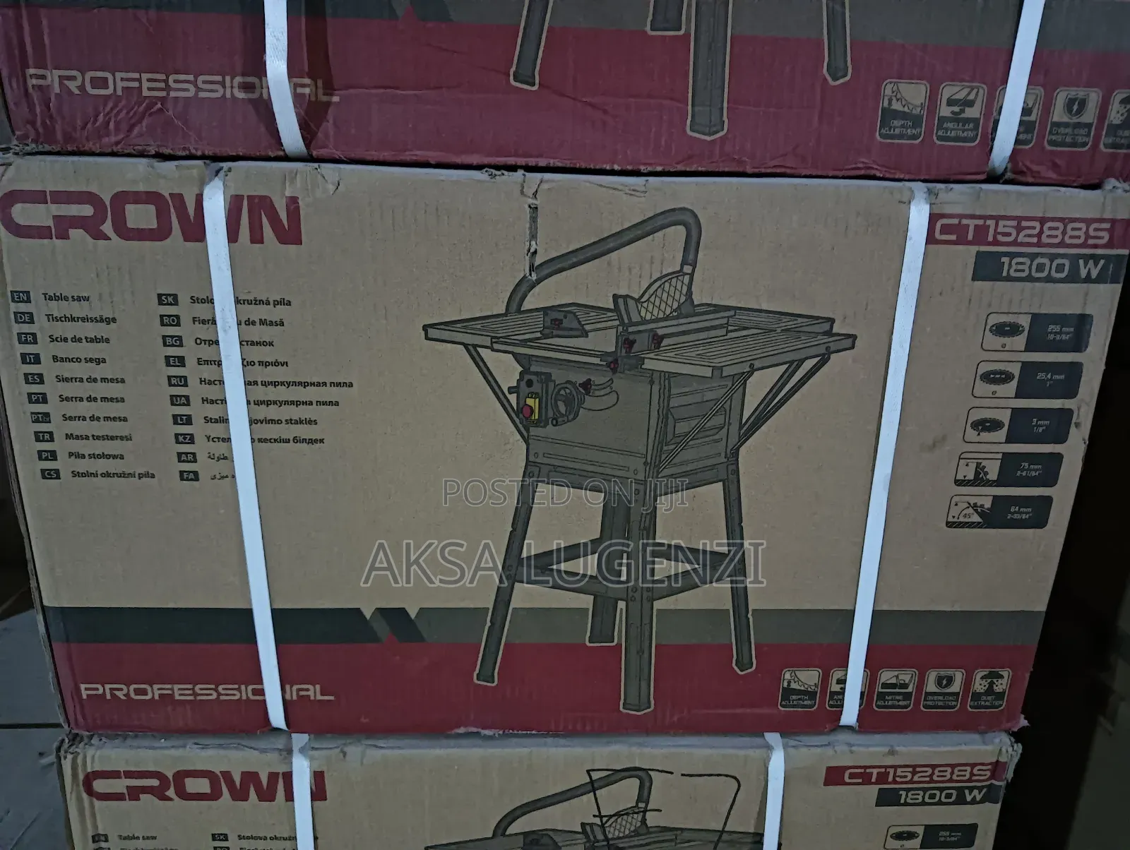 Crown Table Saw Ct15288s (1800w) – Mashine Imara .