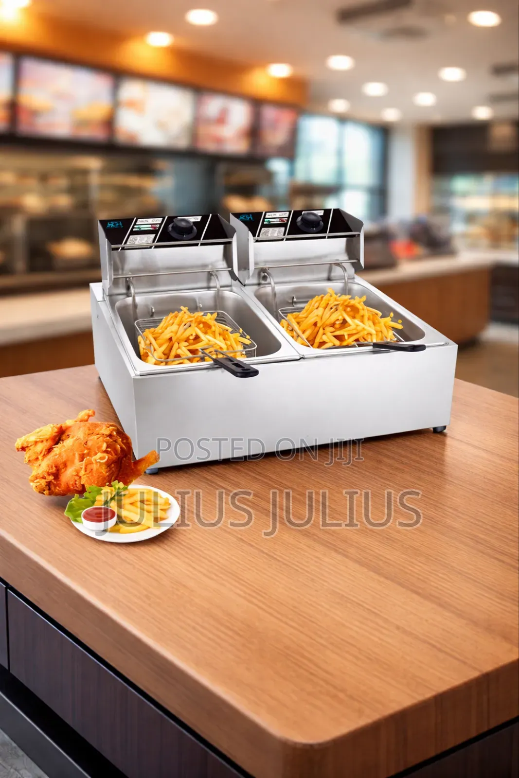 Double Deep Fryer