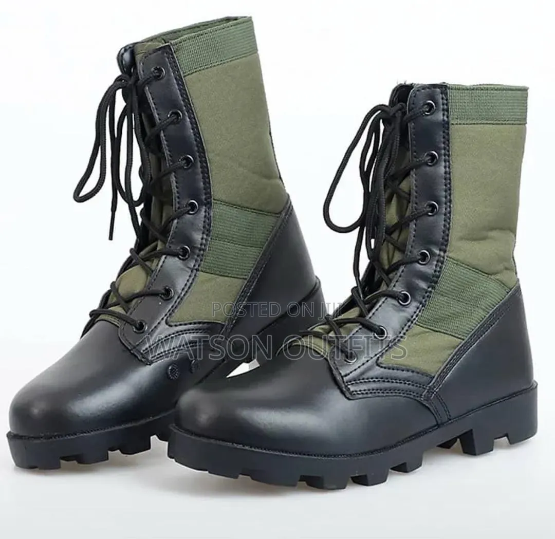 Kasulu Brand New Men's Leather Original Boot Shoes