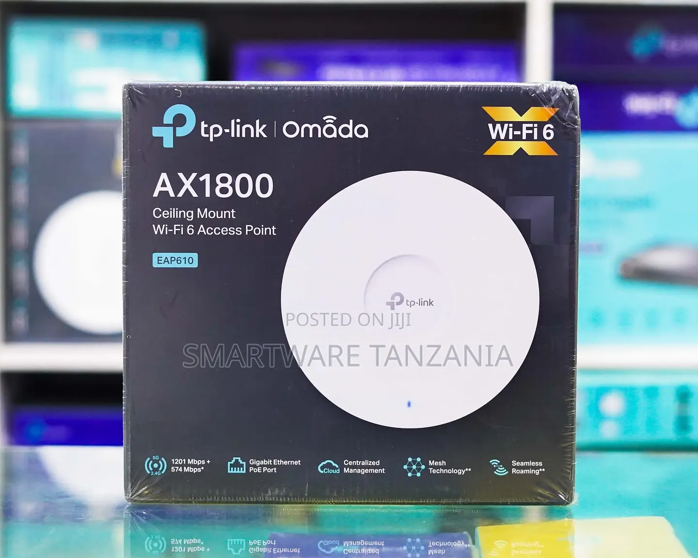 Tp-Link Omada Eap610 Ax1800 Wi-Fi 6 Ceiling Access Point Poe
