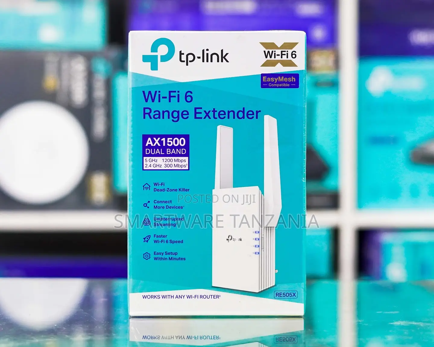 Tp-link Re505x Ax1500 Wi-fi 6 Dual-band Range Extender