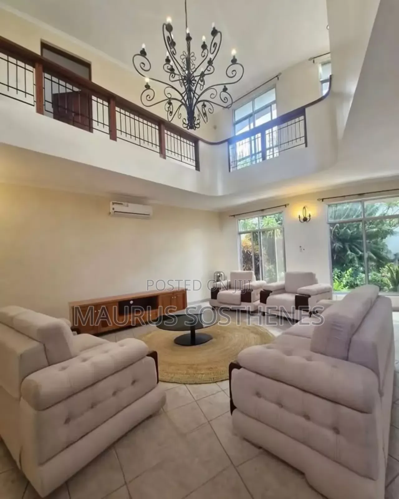 Furnished 3bdrm Villa in Mikocheni for rent