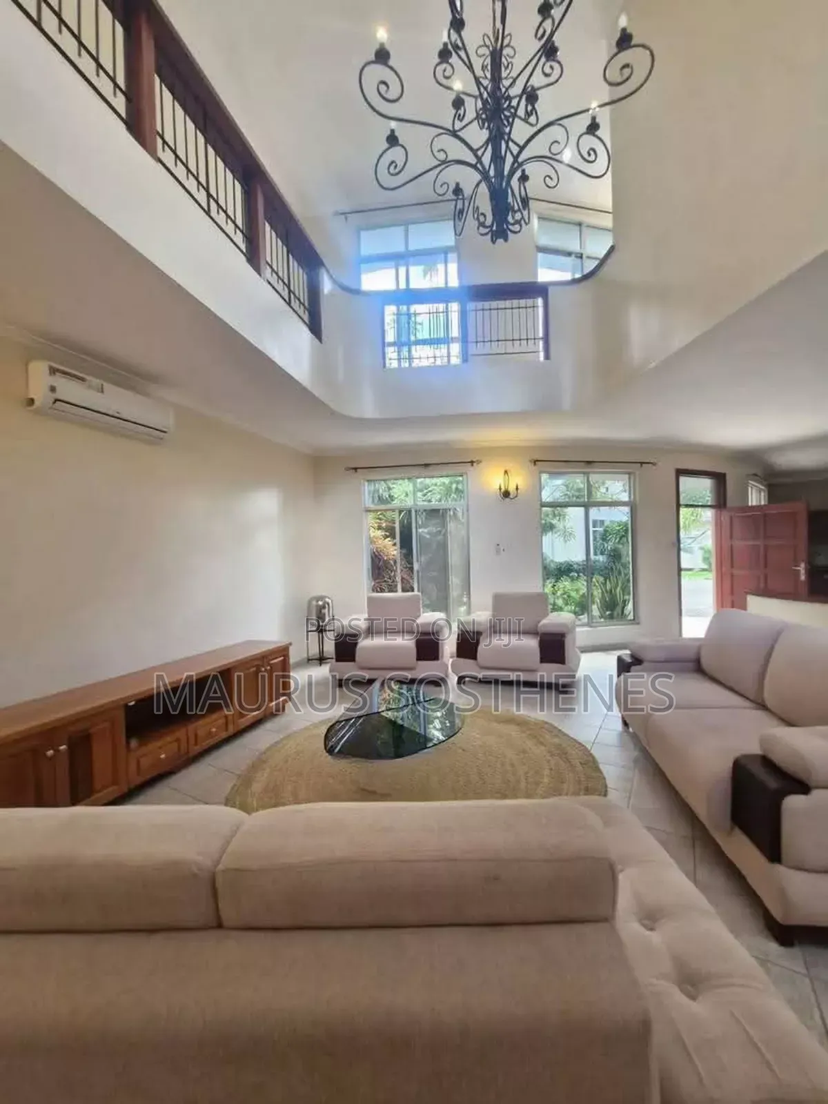 Furnished 3bdrm Villa in Mikocheni for rent
