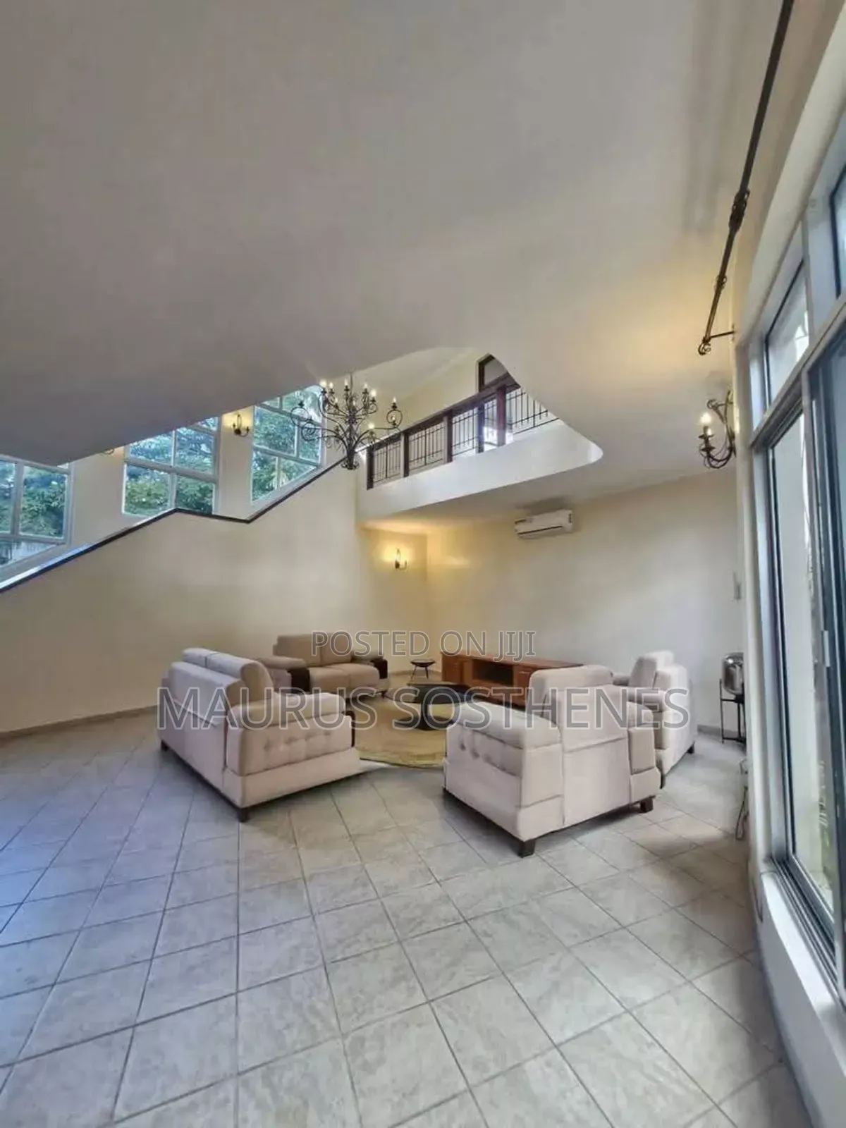 Furnished 3bdrm Villa in Mikocheni for rent