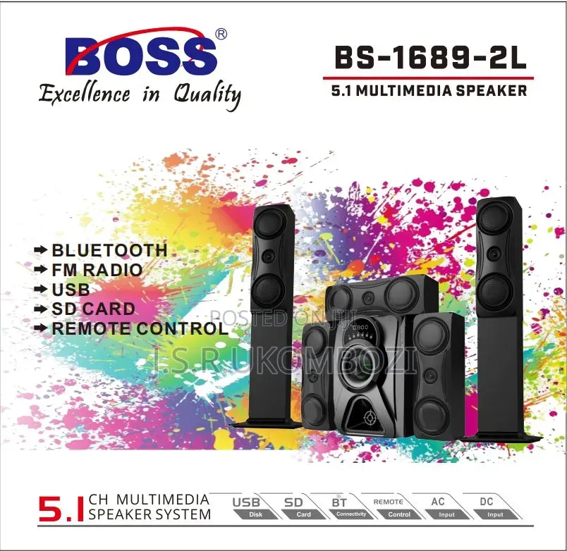 Boss Subwoofer Bs 1689 _2l