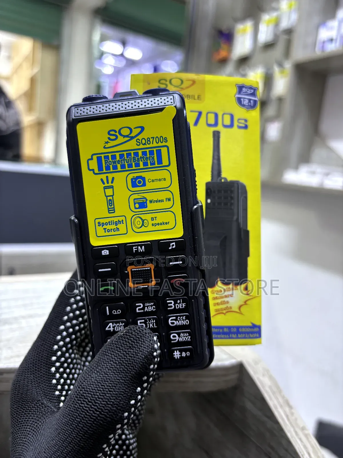New Mobile Phone Black