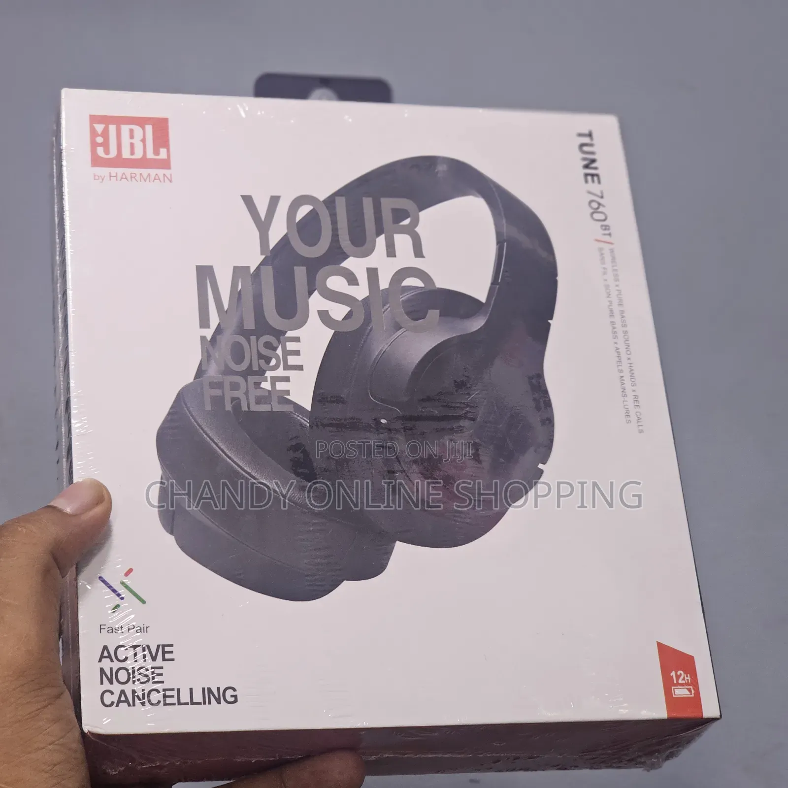 JBL Tune 760nc Wireless Over-Ear Headphones.