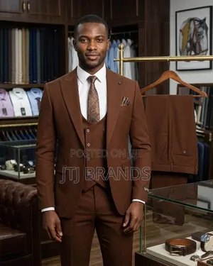 Brick Red Men New Look Suits