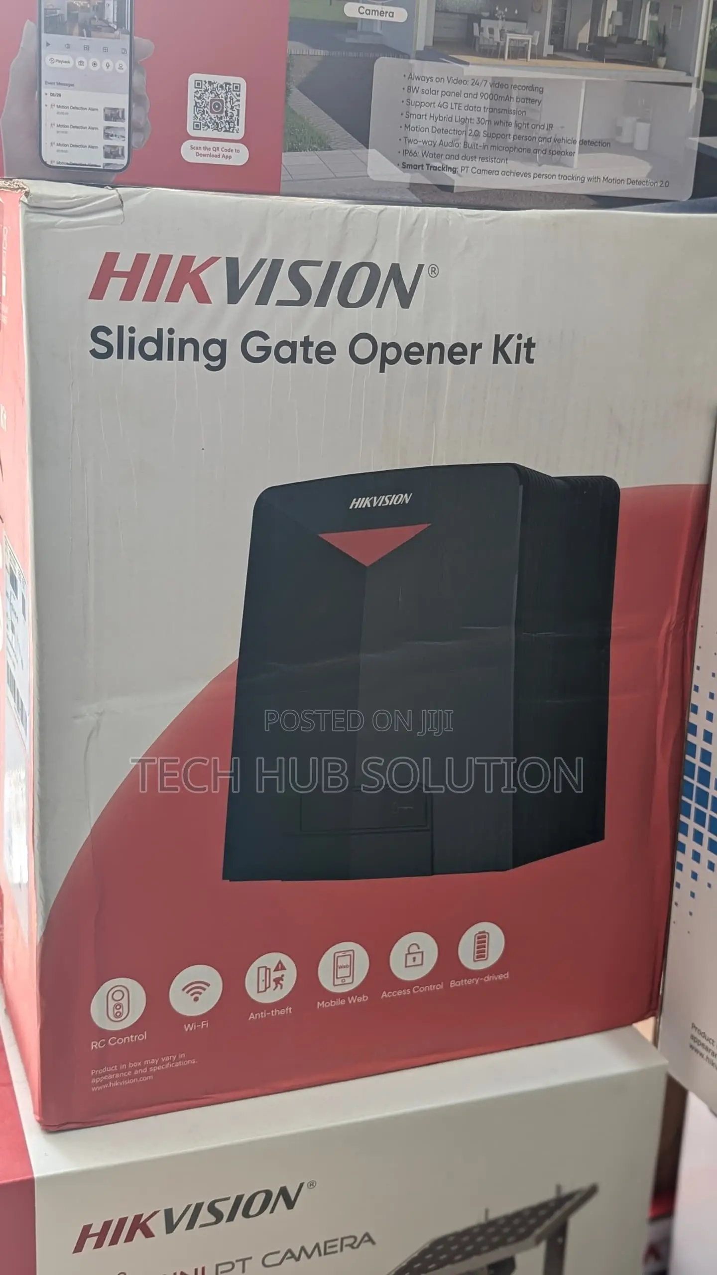 Hikvision Sliding Gate Opener Kit – Automatic Motor Gate