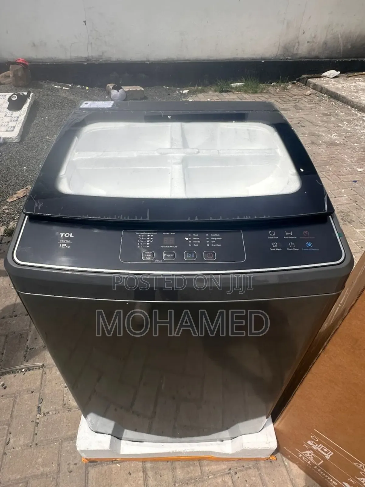  TCL Automatic Washing Machine – 12kg (F312tlg) 