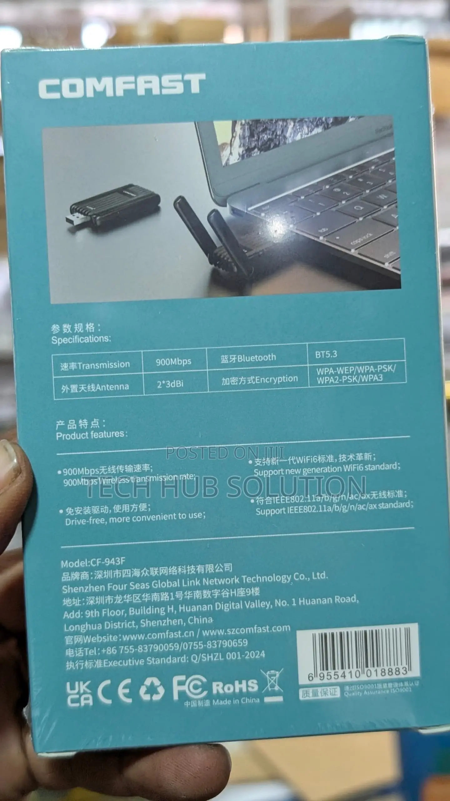 Comfast Wireless Usb Dongle