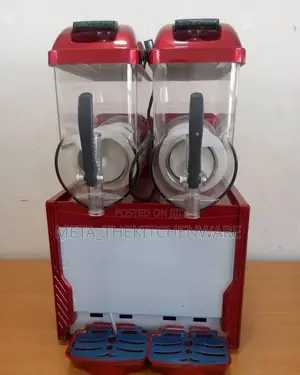 Commercial Double Head Slush Machine 30l Wg-Xrj15l×2