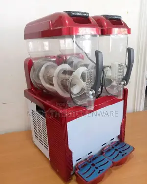 Commercial Double Head Slush Machine 30l Wg-Xrj15l×2