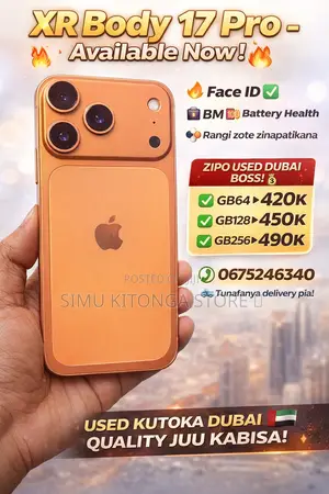 New Apple iPhone XR 64 GB Orange