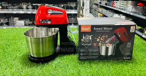Raf R.6637r 275w Stand Mixer 2l Stainless Bowl 7 Speed Red
