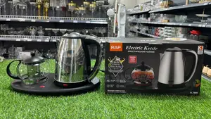 Raf R.7899 Electric Kettle 2.2l With Glass Teapot and Tray