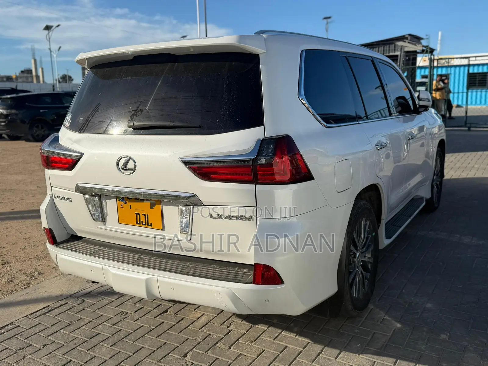 Lexus LX 450d AWD 2016 White