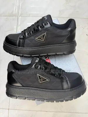 Prada Downtown Low-Top Sneakers Collection Available
