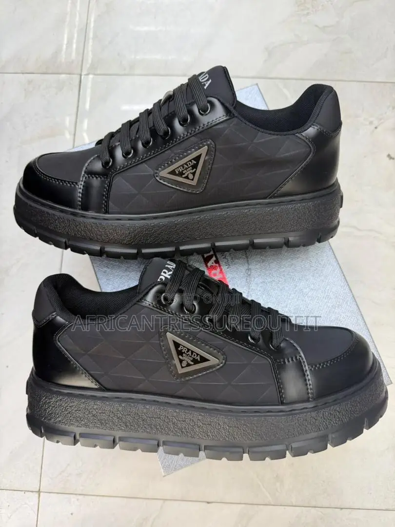 Prada Downtown Low-Top Sneakers Collection Available