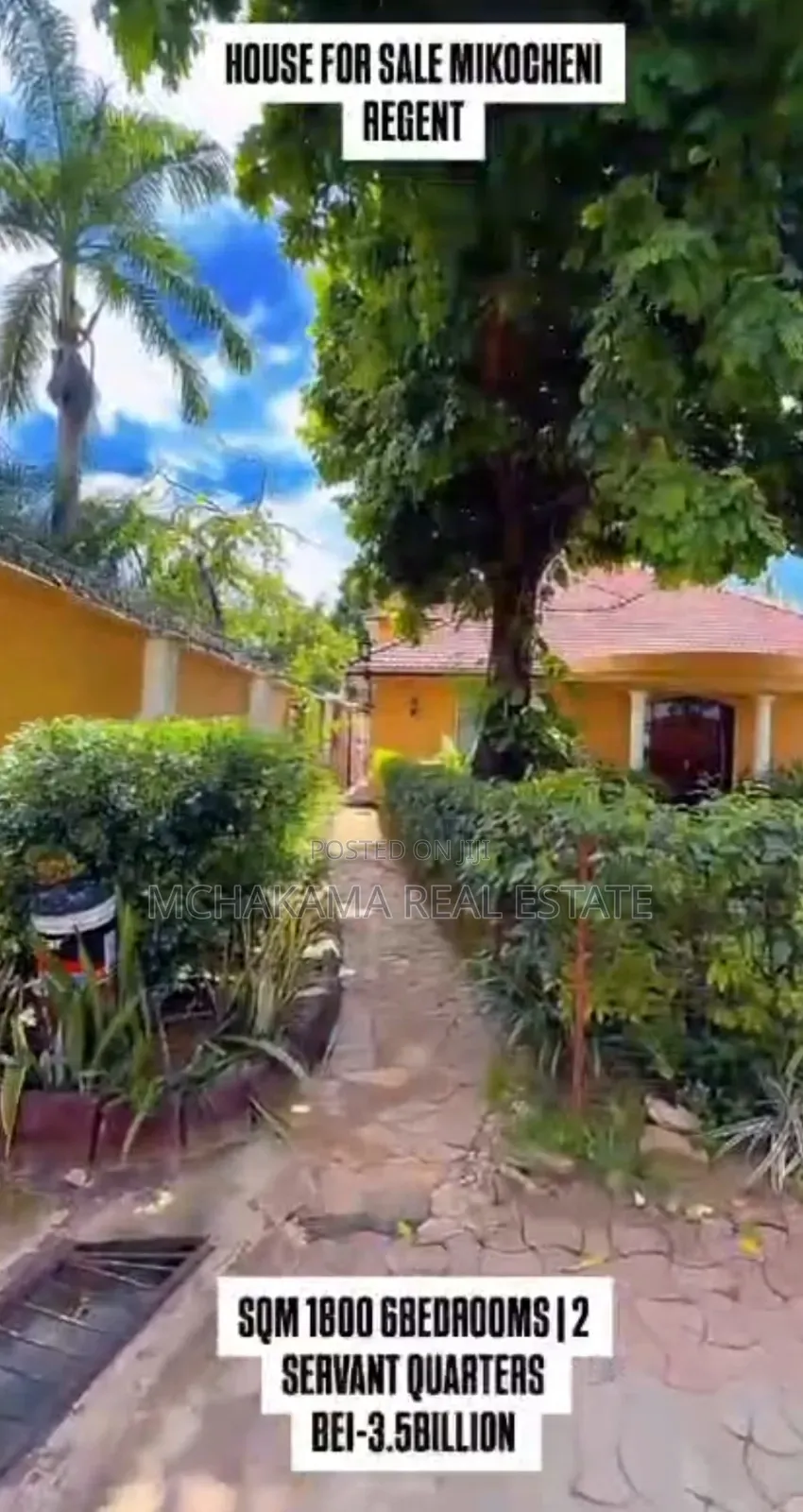6bdrm Block of Flats in Mchakama Reale, Mikocheni for sale