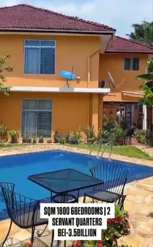 6bdrm Block of Flats in Mchakama Reale, Mikocheni for sale