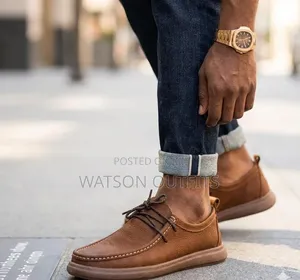 Men's Leather Shoes Materials Hotly Designed Royally Made