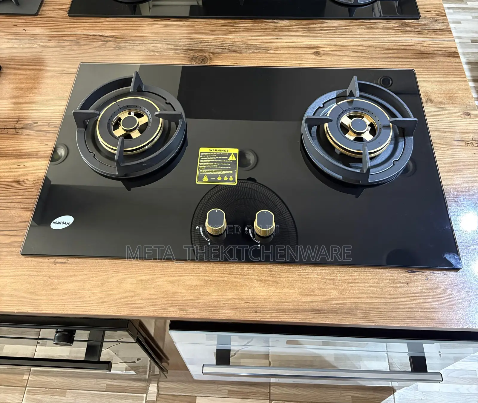 Homebase Gas Cooker 2 Burners