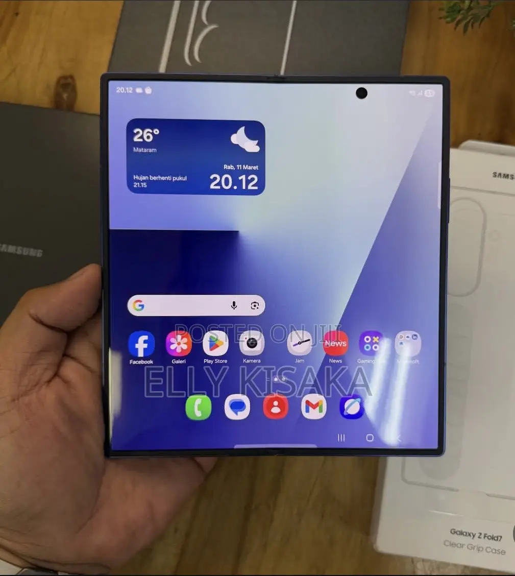 New Samsung Galaxy Z Fold7 256 GB Blue