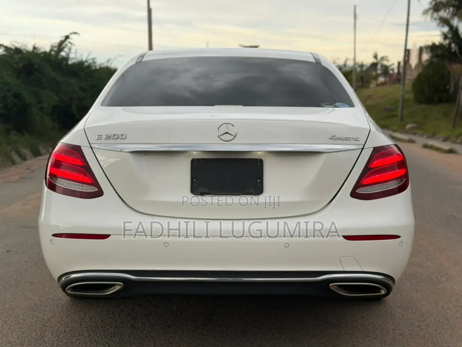 Mercedes-Benz E200 2017 White