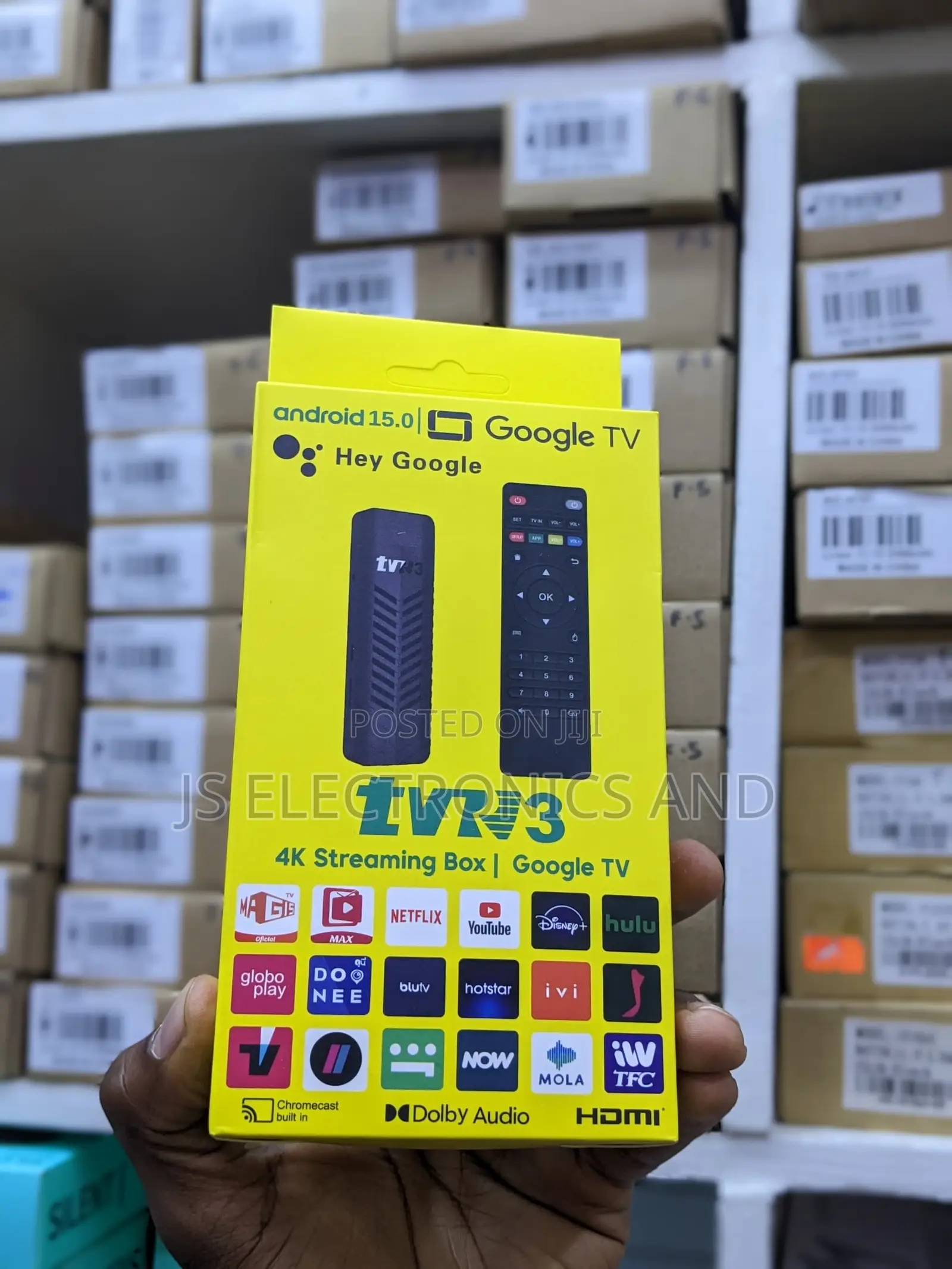 Streaming Box Google Tv Android 15.0 Version Streaming Zipo Dukani