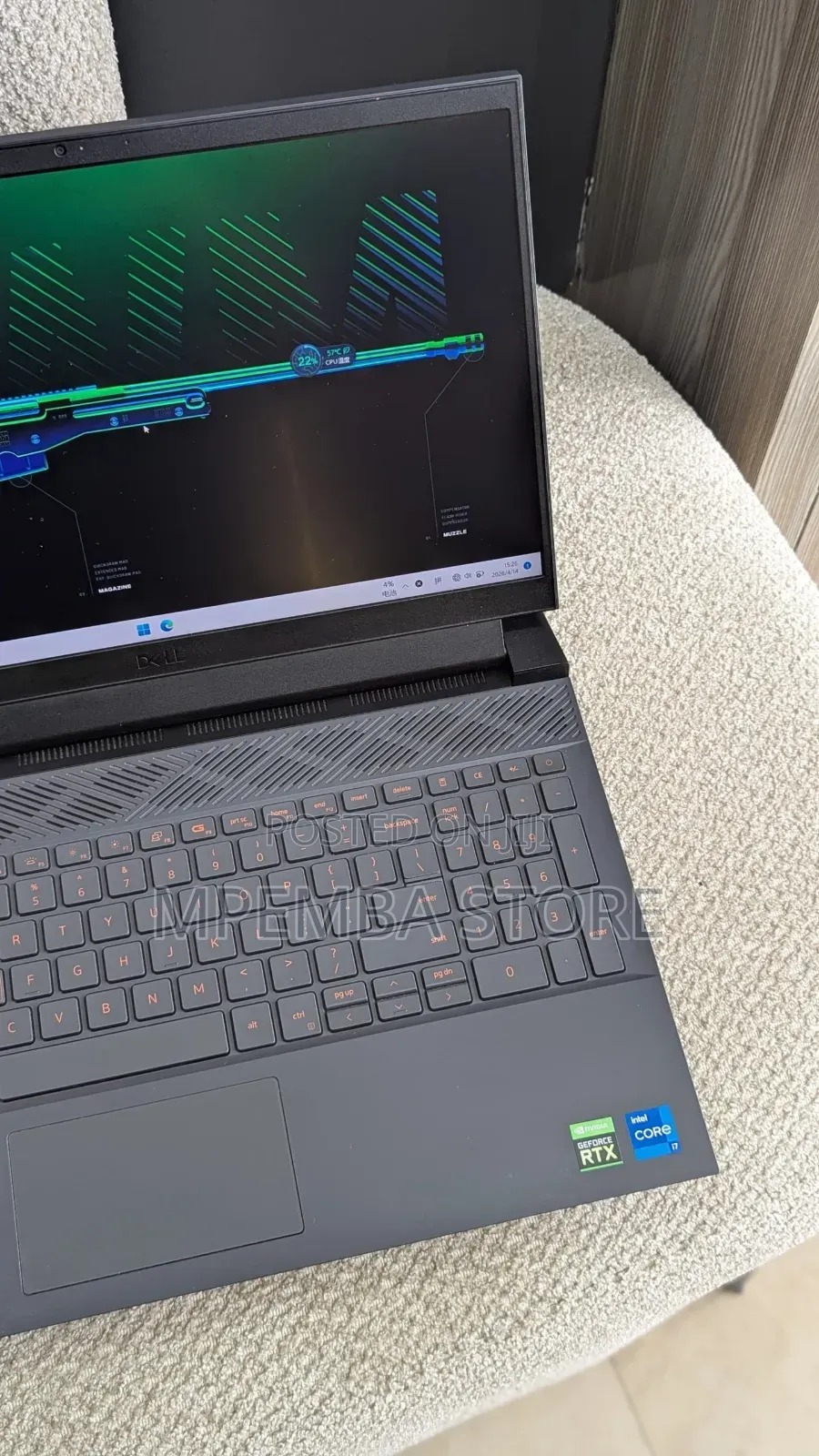 Laptop Dell G15 5535 16GB Intel Core i7 SSD 512GB