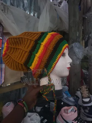 Men's Hat Jamaica Calture Material Thread Special for Dreadlocks