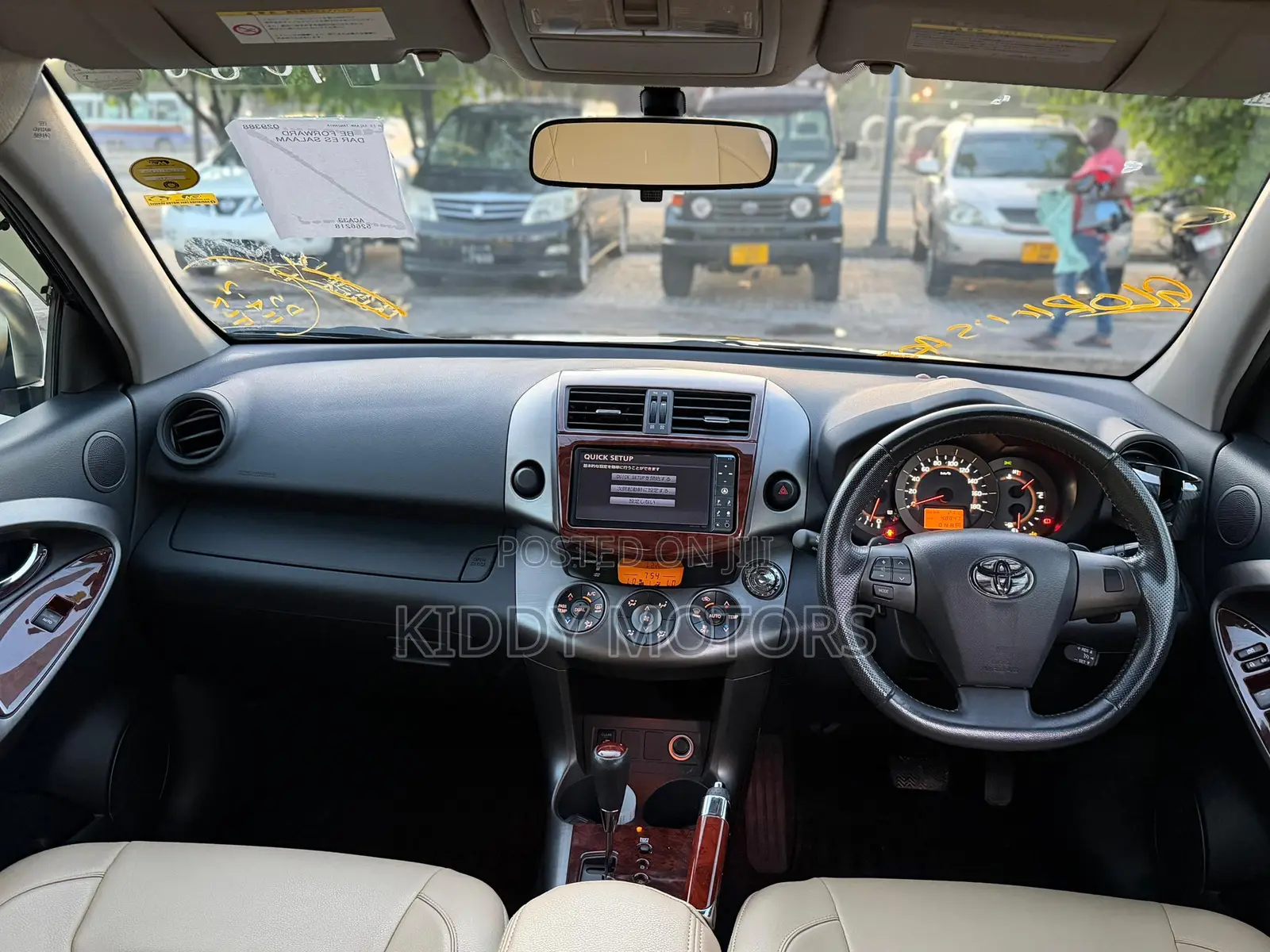 Toyota Vanguard 2012 Black