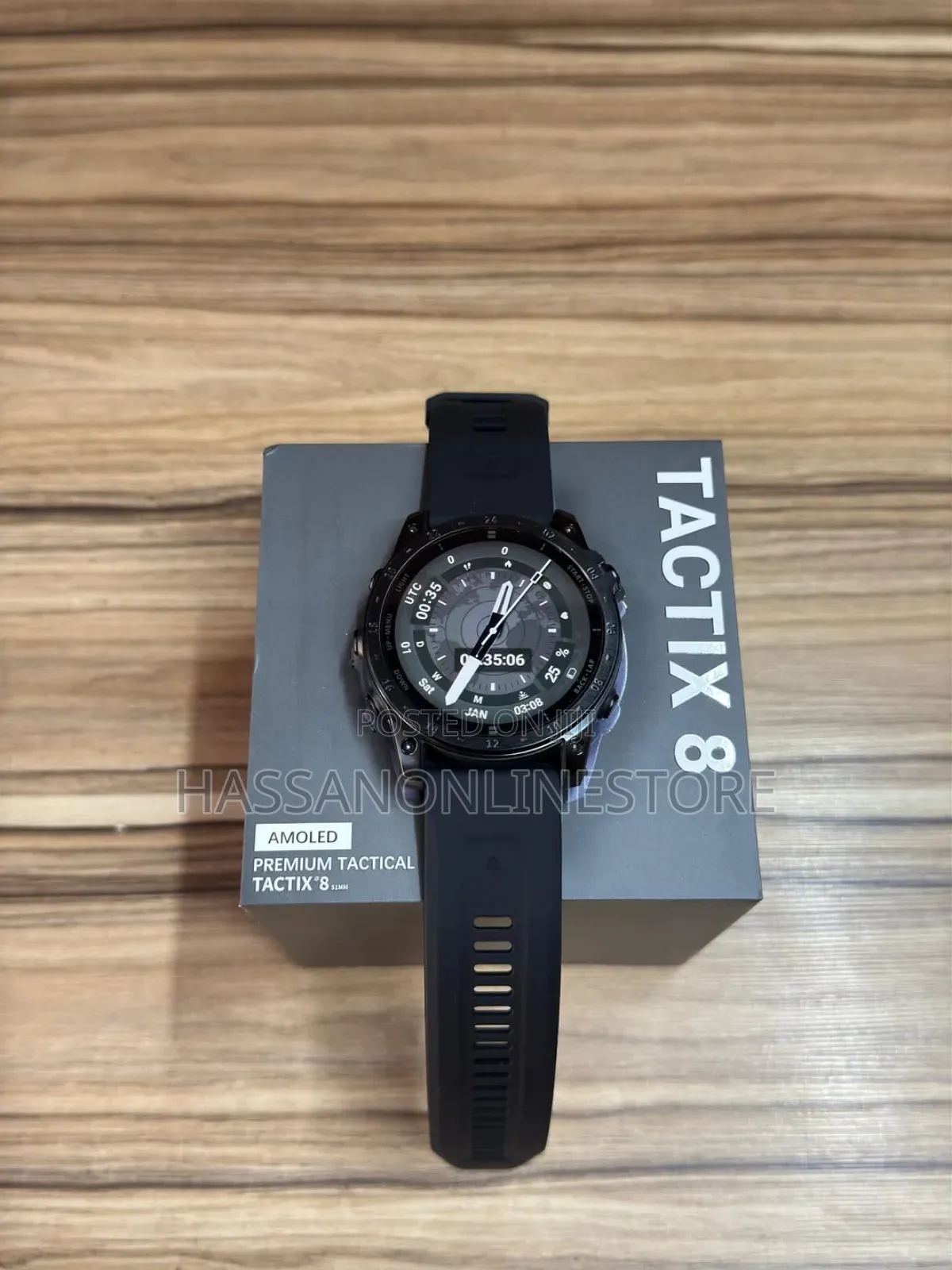 Garmin Tactix 8 47mm Premium Tactical Amoled GPS Smartwatch