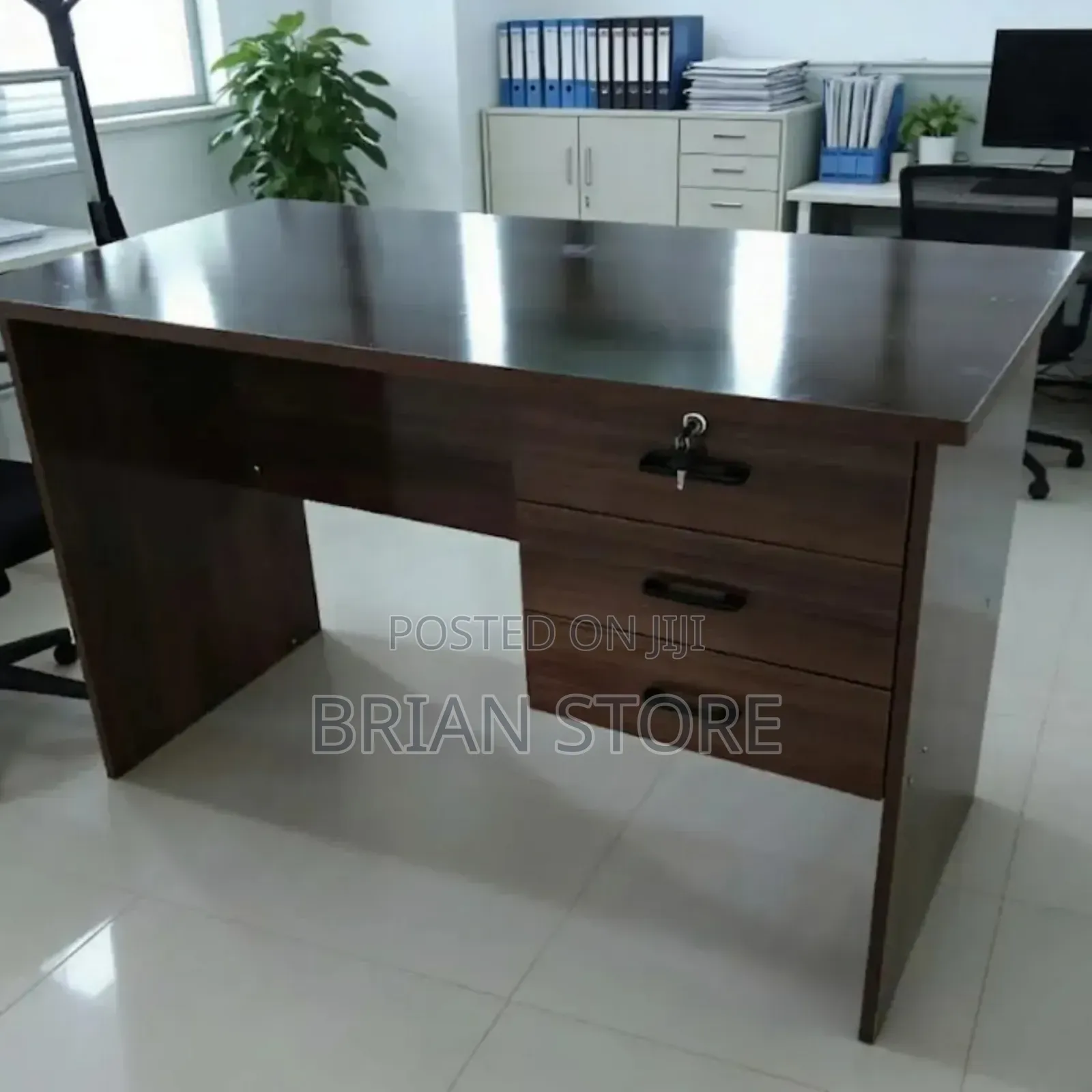 Modern Rectangular Office Desk (100cm)