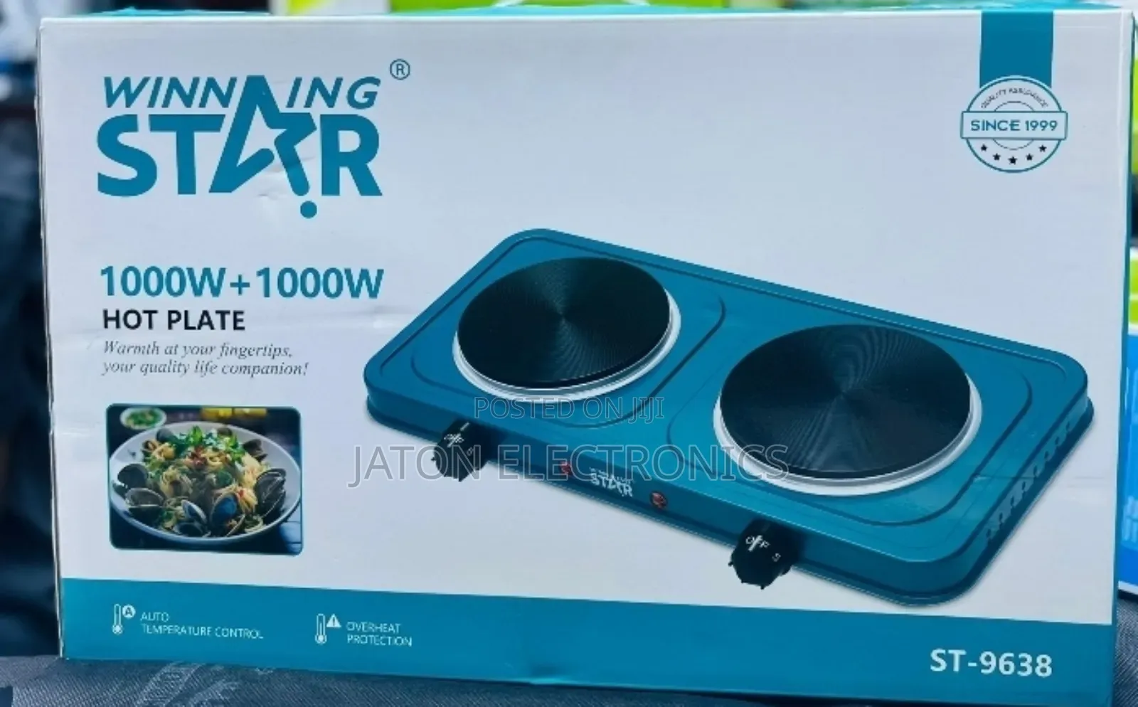 Winning Star Electric Cooker 2plates