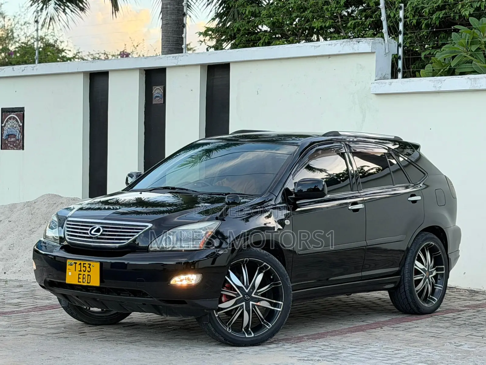 Toyota Harrier 2008 Black