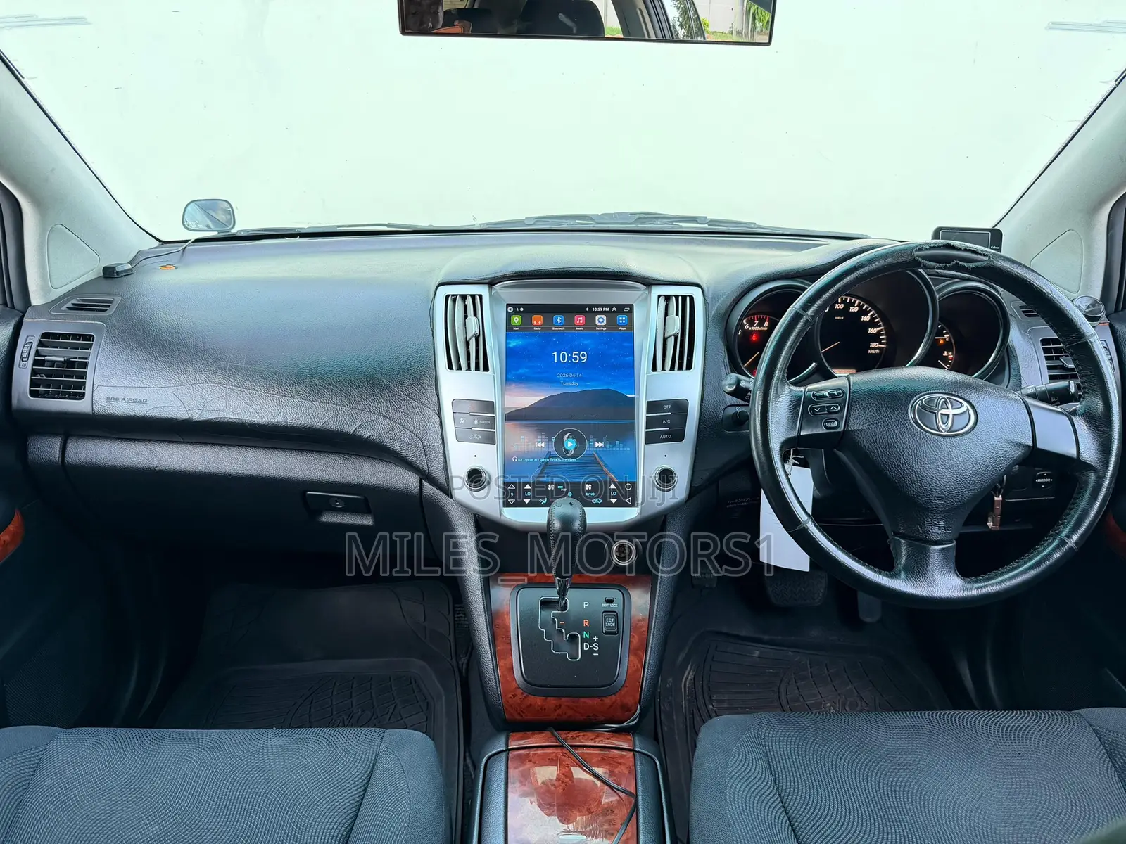Toyota Harrier 2008 Black