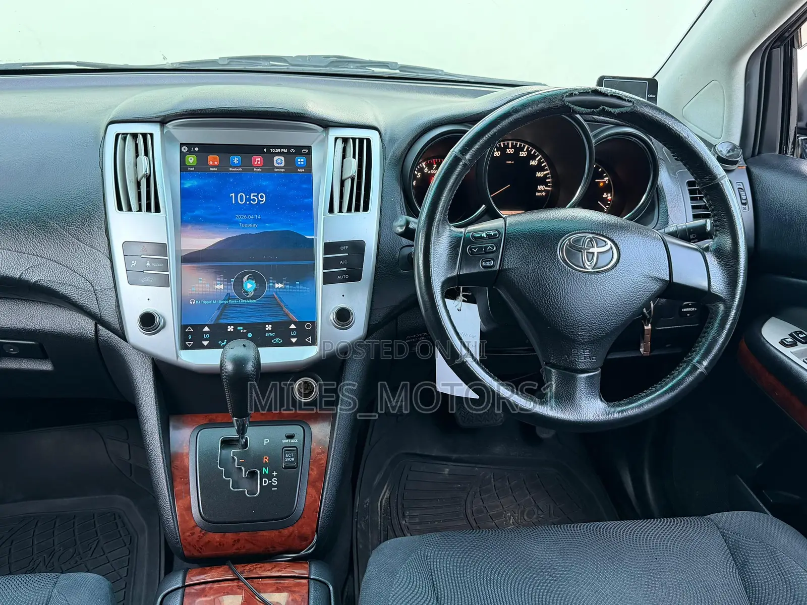 Toyota Harrier 2008 Black