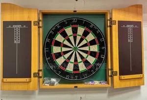 Pro Dartboard Cabinet Set