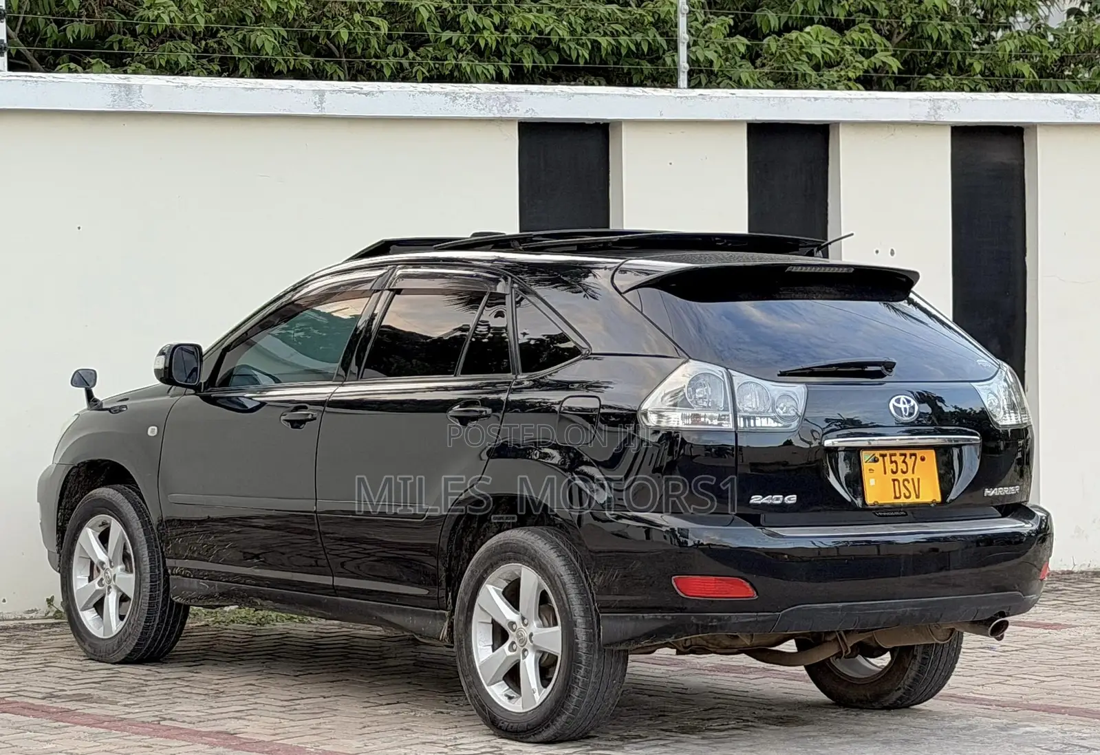 Toyota Harrier 2007 Black