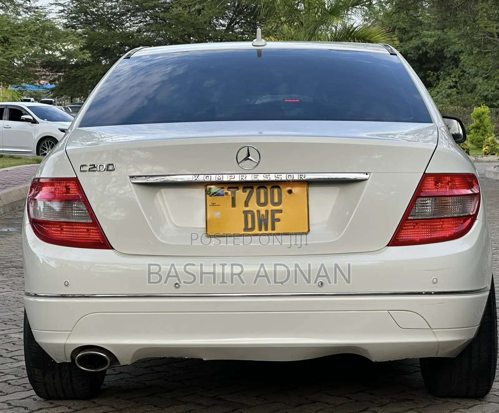 Mercedes-Benz C200 2007 White
