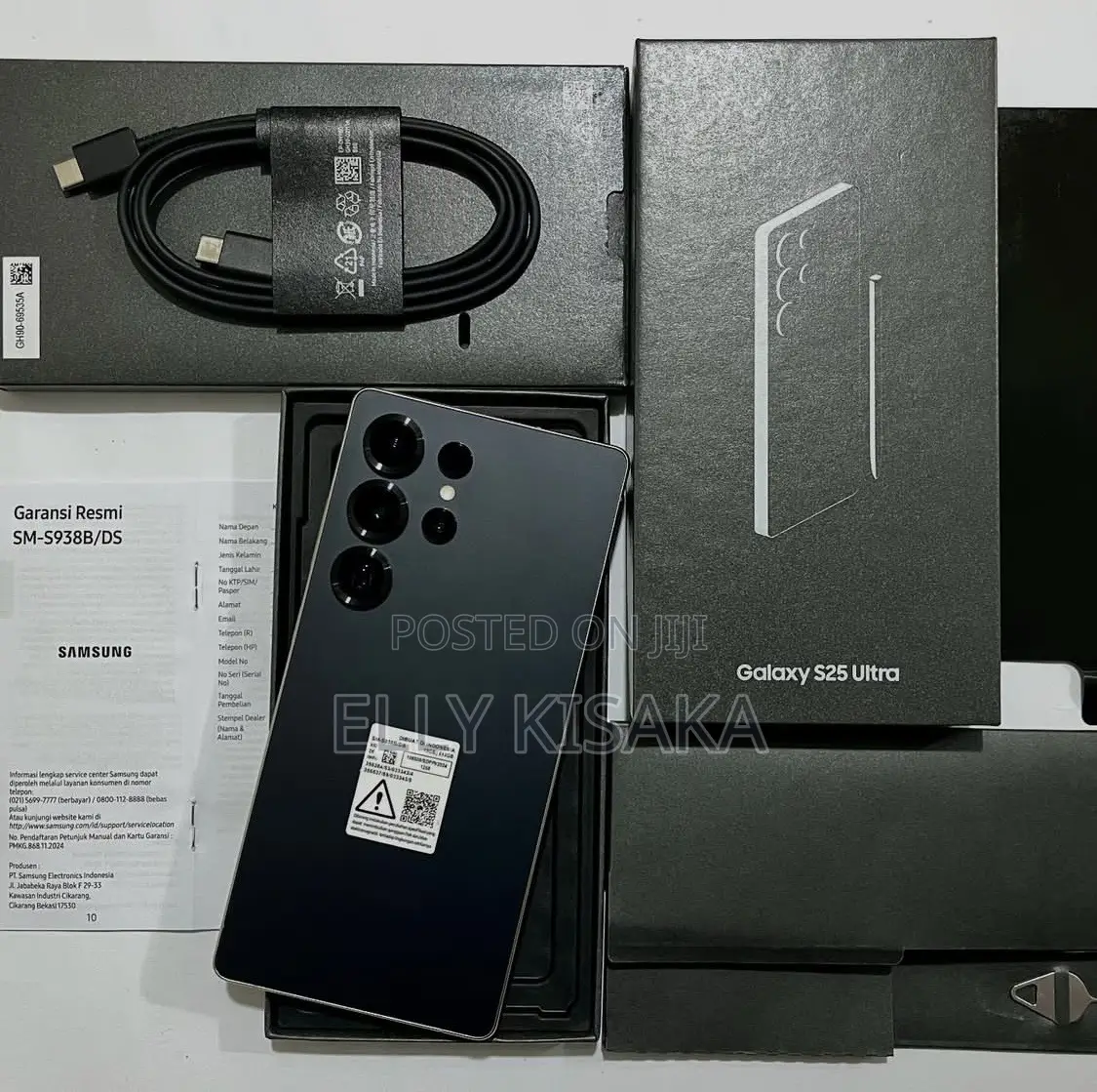 New Samsung Galaxy S25 Ultra 256 GB Black