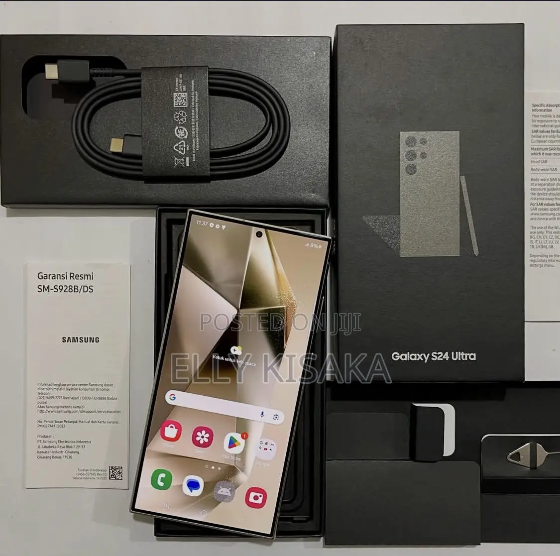 New Samsung Galaxy S24 Ultra 256 GB Rose Gold