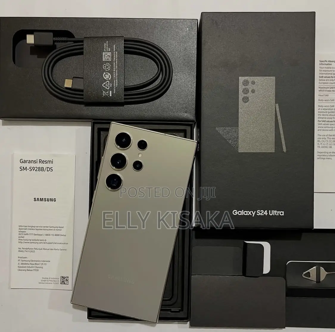 New Samsung Galaxy S24 Ultra 256 GB Rose Gold